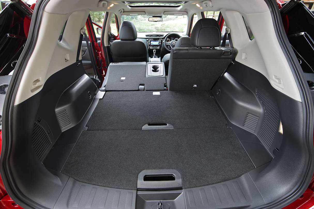 The X-Trail has a big boot, extending to 945 litres with all seats folded flat.
